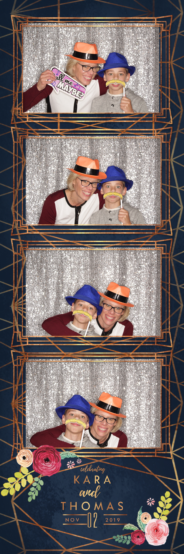 Kara and Thomas Wedding | View more photos from the event at gallery.photoboothbillings.com/u/PhotoBoothBillings/Kara-and-Thomas-Wedding